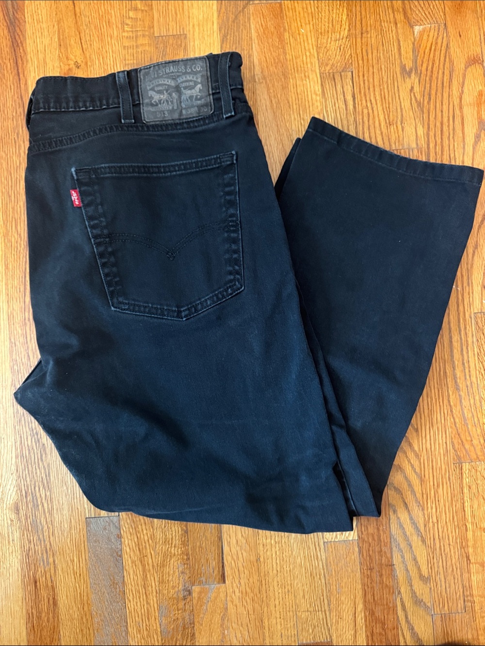 Levi's Men’s Black Bootcut Jeans